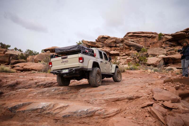 DV8 Offroad 20-23 Jeep Gladiator JT Spec Series Rear Bumper - #RBGL-09