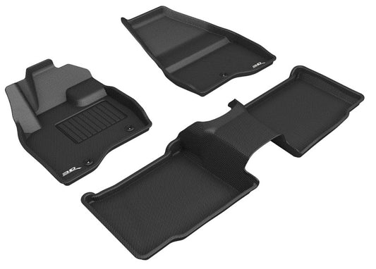 3D MAXpider Kagu Front & Rear Floor Mats for 2017-2019 Ford Explorer