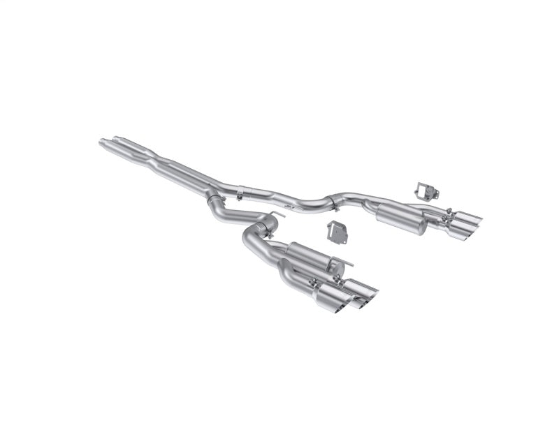 MBRP 2024+ Ford Mustang 5.0L Alum. SS 3in Cat-Back Dual Split Exhaust