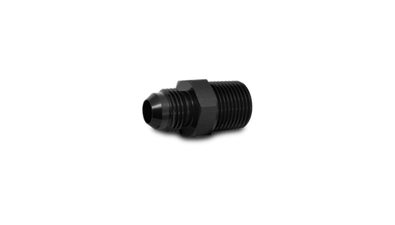 Vibrant -10AN to 1/2in NPT straight adapter fitting - Aluminum
