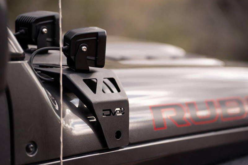 DV8 Offroad 18-22 Jeep Gladiator JT Cowl Light Bar Bracket - #LBJL-04