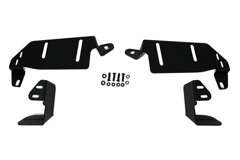 DV8 Offroad 21-22 Ford Bronco Factory Bumper Pocket Light Mount (Pair) 3in LED Pod Lights - #LBBR-05
