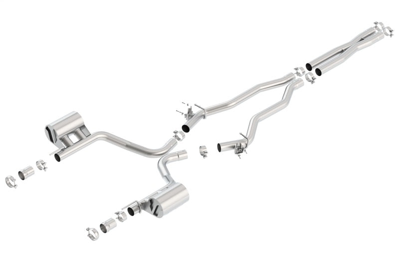 Borla 140675 2015-2022 Charger SRT 392 / Scat Pack 6.4L Atak Catback Exhaust Single Split Rear Exit - #140675