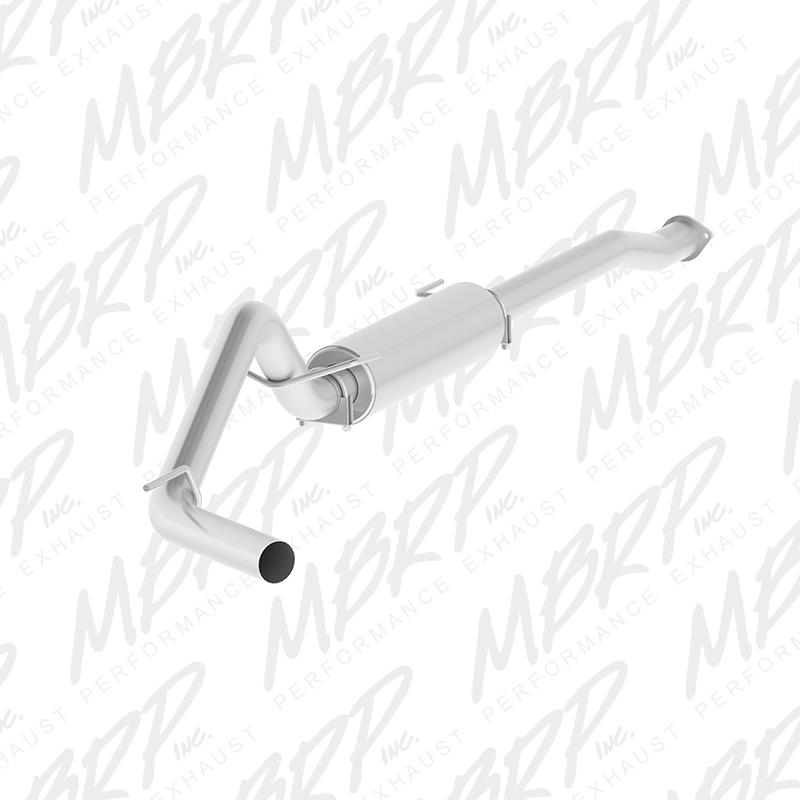MBRP S5338P Performance Cat-Back Exhaust - Single Side Exit | 2016-2023 Toyota Tacoma 3.5L