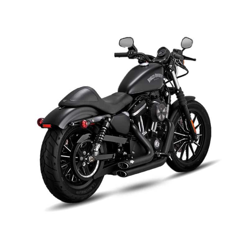 Vance & Hines 47333 Shortshots PCX Exhaust Black for 2018-2024 Harley-Davidson Softail