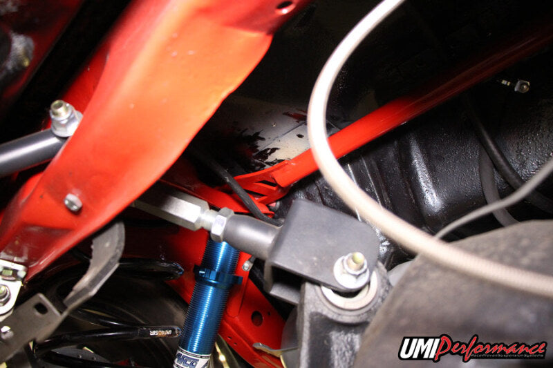 UMI Performance 4058-R Rear Shock Tower Brace Bolt-In (Car Only) Red