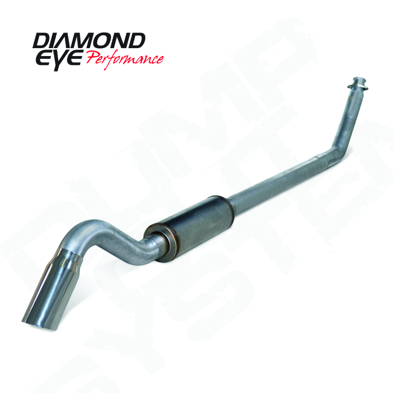 Diamond Eye K4212S-TD 4in Turbo-Back Exhaust Kit - 1998-2002 Dodge Ram 2500/3500 | Stainless Steel