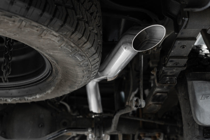 MBRP Nissan Frontier 3.8L 3in Tip 3in Cat Back Exit Street Profile - AL