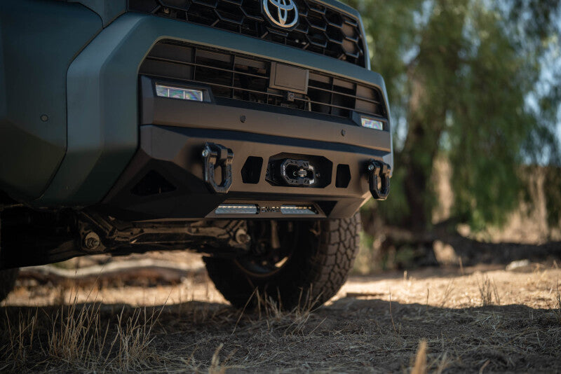 DV8 Offroad 2025 Toyota 4Runner Front Bumper w/ Centric Winch - #FBTF3-03
