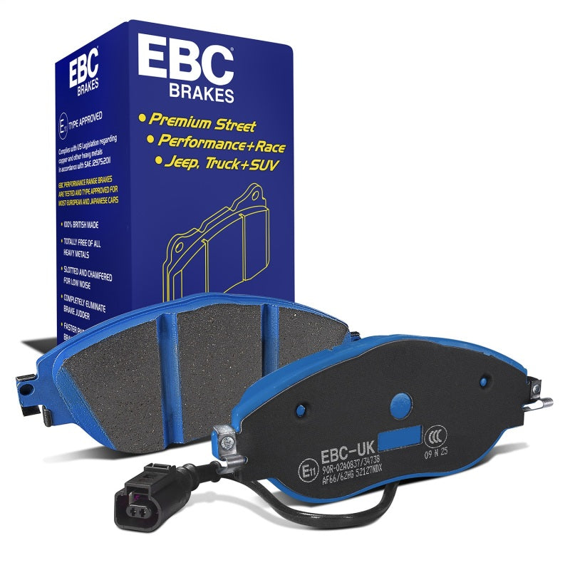 EBC 2015+ Volkswagen GTI/Golf R (Mk7) Bluestuff Front Brake Pads DP52127NDX