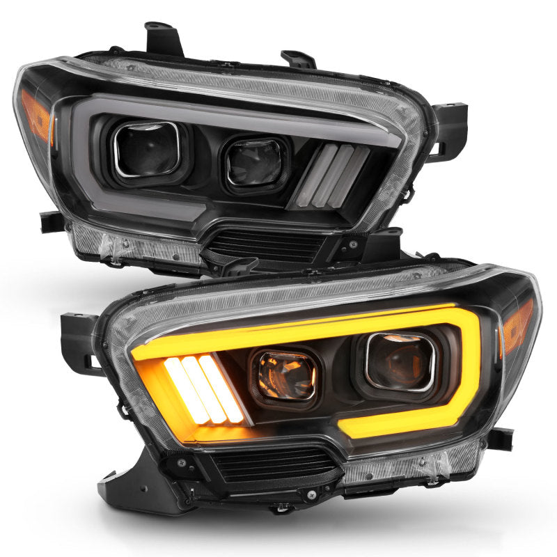 ANZO 2016-2023 Toyota Tacoma LED Projector Headlights