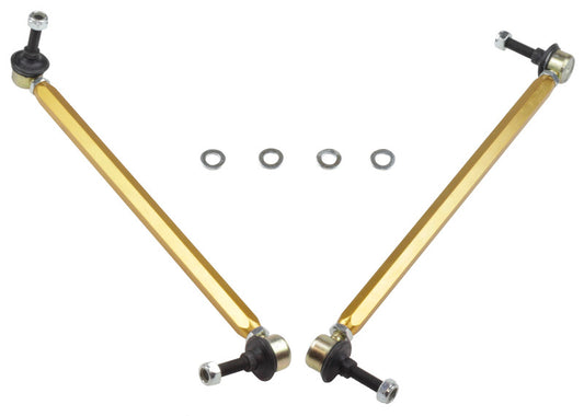 Whiteline KLC178 Front Sway Bar Link Assembly Heavy Duty Adjustable Steel Ball (360mm C to C) for 2010-2012 Chevrolet Camaro