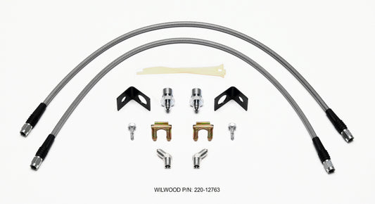 Wilwood Flexline Kit Front Jeep Wrangler 22 inch - #220-12763