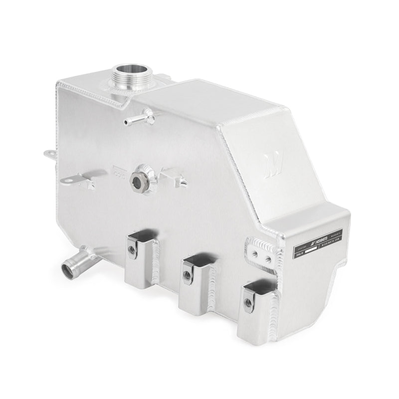 Mishimoto 11-19 Ford 6.7L Powerstroke Aluminum Degas Tank - Natural - #MMRT-F2D-11PN
