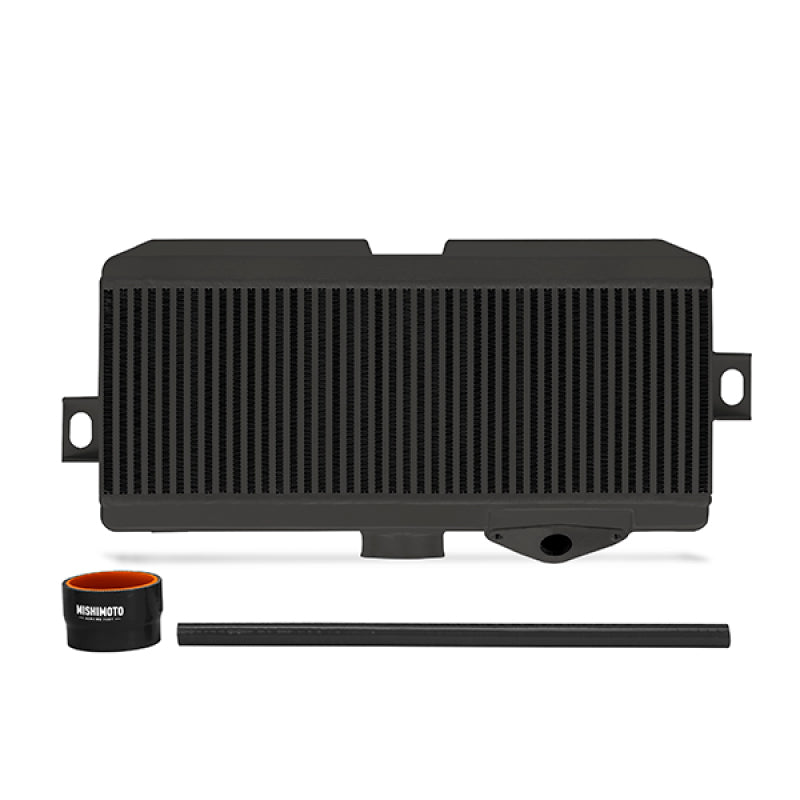 Mishimoto Subaru 08-15 WRX STi Top-Mount Intercooler Kit - Powder Coated Black & Black Hoses - #MMTMIC-STI-08BKBK