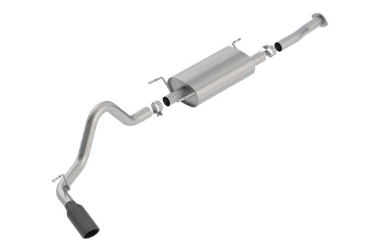 Borla 140680BC 16-18 Toyota Tacoma 3.5L AT 4DR CC Short Bed S-Type SS Catback Exhaust - Black Chrome Tip - #140680BC