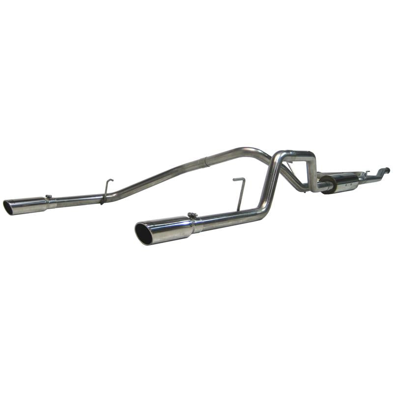 MBRP 2004-2009 Nissan Titan 5.6L EC/CC Cat Back Dual Split Rear