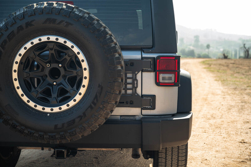 DV8 Offroad 2007-2018 Jeep Wrangler JK Tailgate Reinforcement Molle Panel - #TCJK-04