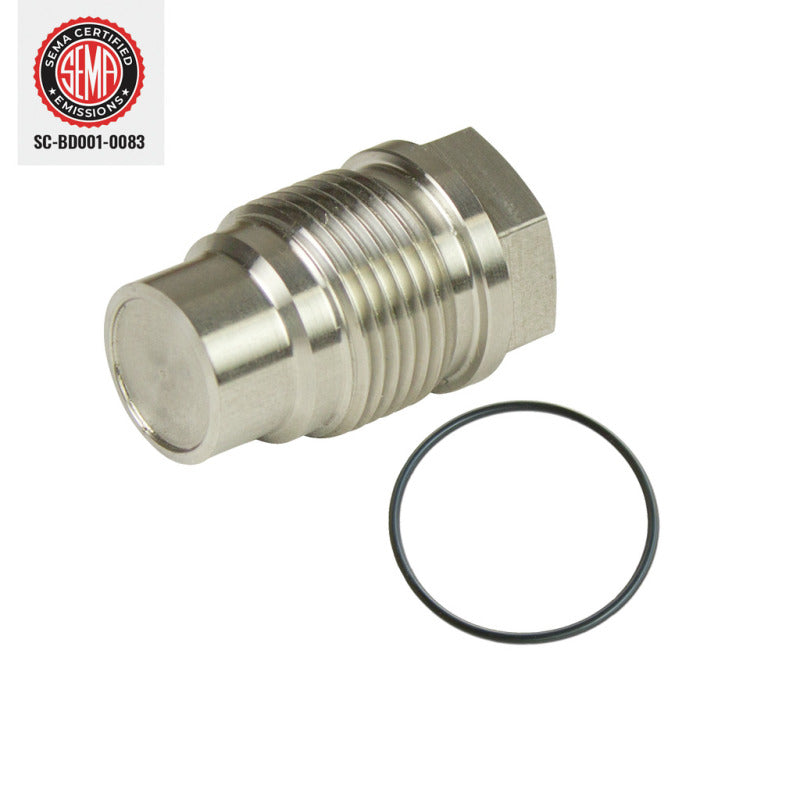 BD Diesel Common Rail Fuel Plug - 6.7L/2004.5-2010 Chevy Duramax 1050071