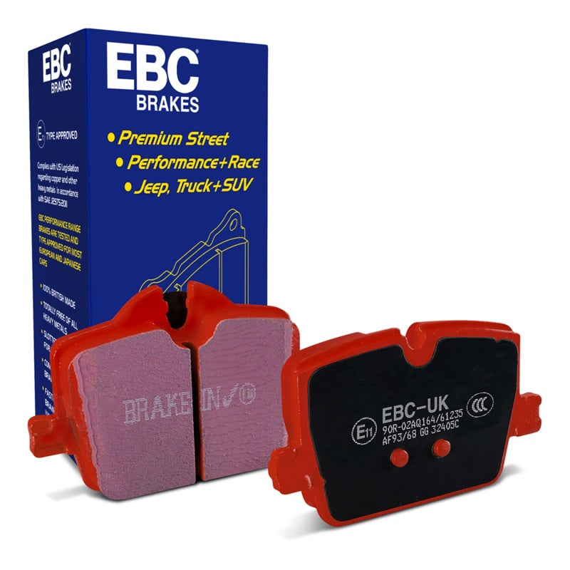 EBC 2019+ Toyota GR Supra (w/13in Rear Rotor) Redstuff Rear Brake Pads DP32405C