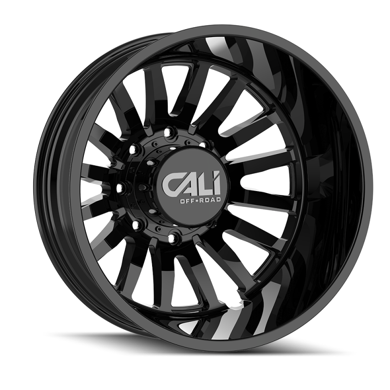 Cali Off-Road Summit Dually Rear 20x8.25 8x165.1 -232mm Gloss Black Wheel 9110D-2881GBR232