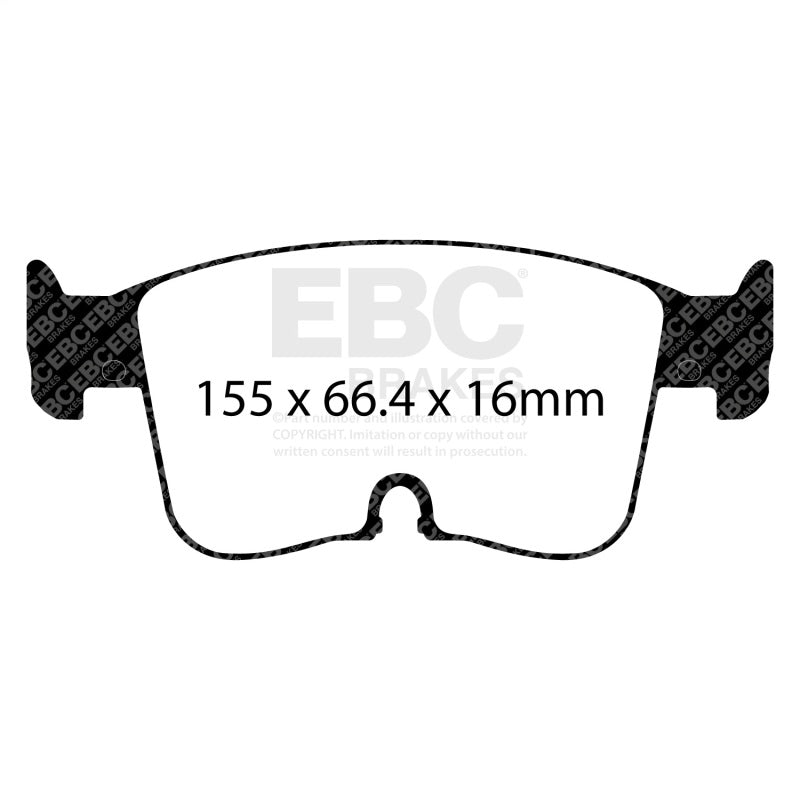 EBC 2022+ Audi A3 2.0T (40) Yellowstuff Front Brake Pads DP42479R