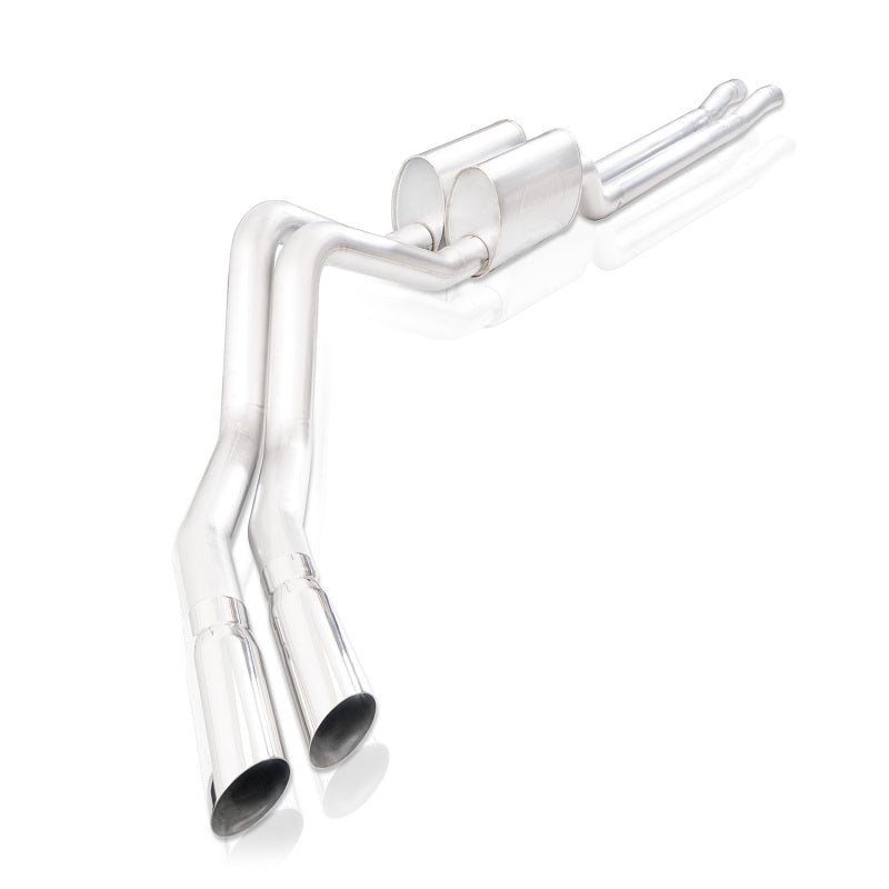 Stainless Works for 2015-2020 Ford F-150 5.0L Legend Catback Dual 3.5in Side Exit Polished Tips