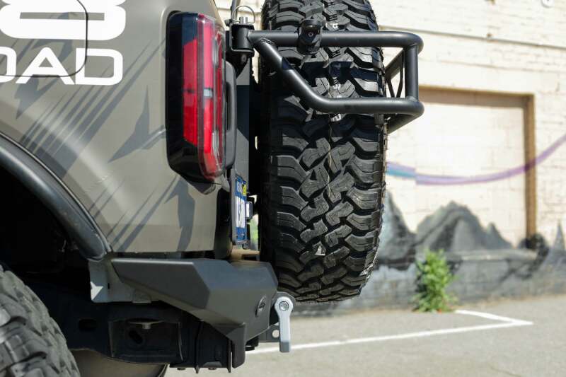 DV8 Offroad 2021+ Ford Bronco Competition Series Rear Bumper - #RBBR-05
