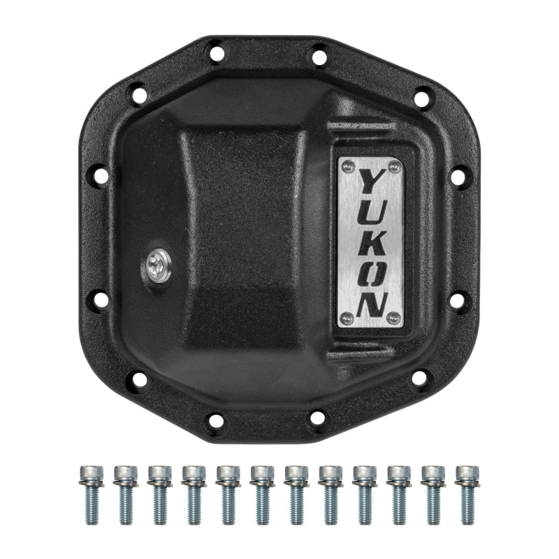 Yukon Gear & Axle YHCC-D35JL Hardcore Nodular Iron Cover for 2018 Jeep Wrangler JL Rear Dana 35