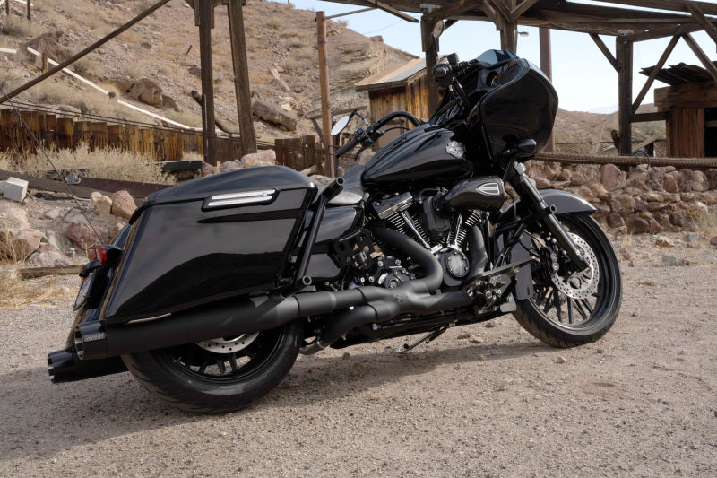 Vance & Hines 46792 Blackbird 450 Slip-Ons Black Contrast for 2017-2026 Harley-Davidson Touring