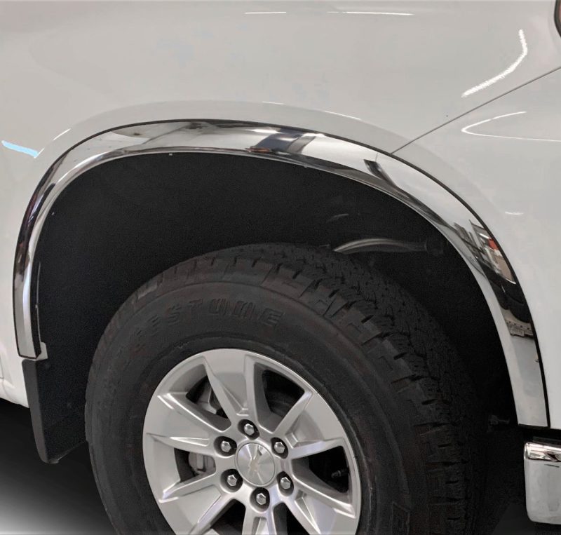 Putco for 2019-2020 Chevrolet Silverado 1500 Stainless Steel Fender Trim