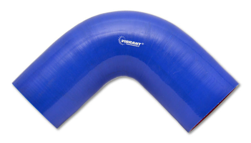 Vibrant 4 Ply Reinforced Silicone Elbow Connector - 2in I.D. - 90 deg. 2740B