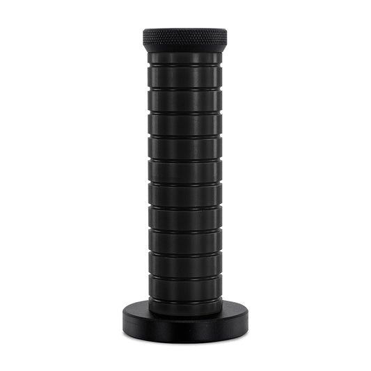 Mishimoto Weighted Grip Shift Knob - Black / Black - #MMSK-BMXBKBK