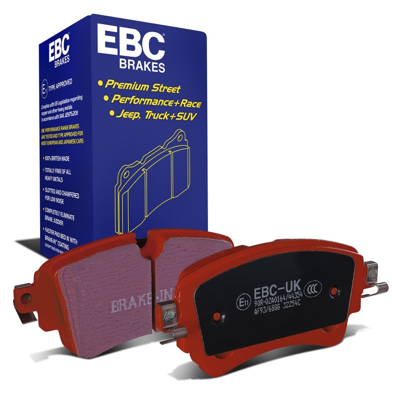 EBC 2018+ Audi A4 Allroad Quattro 2.0L Turbo Redstuff Rear Brake Pads DP32254C