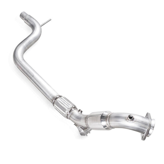 Stainless Works for 2015-2023 Ford Mustang EcoBoost Downpipe 3in High-Flow Cats Factory Connect