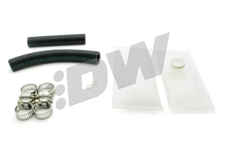 DeatschWerks 340lph DW300C Compact Fuel Pump w/ 99-04 Ford Lightning Set Up Kit (w/o Mounting Clips)