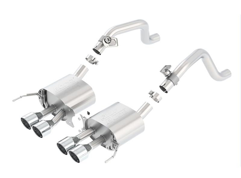 Borla 11863 Axle-Back Exhaust System ATAK for 2014-2019 Chevrolet Corvette Stingray