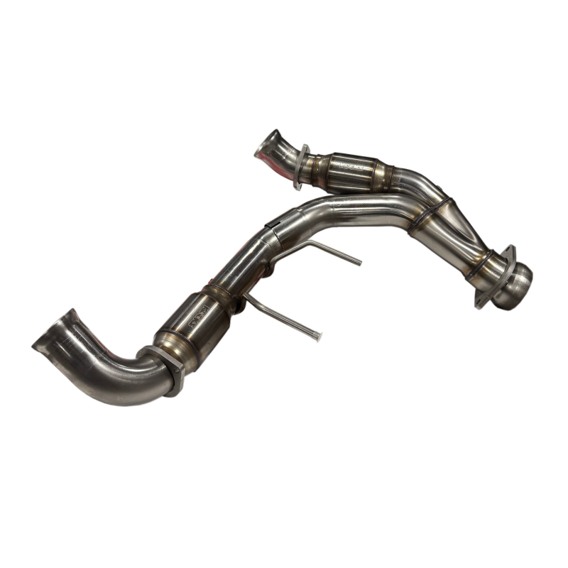 Kooks 1371H430 for 21-23 Ford F150 Coyote V8 5.0L 1-7/8in SS Header w/ GREEN Catted Connection Pipe