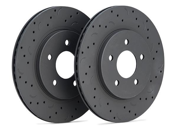 Hawk Performance HTC4200 Cross-Drilled and Slotted Talon Rotors
