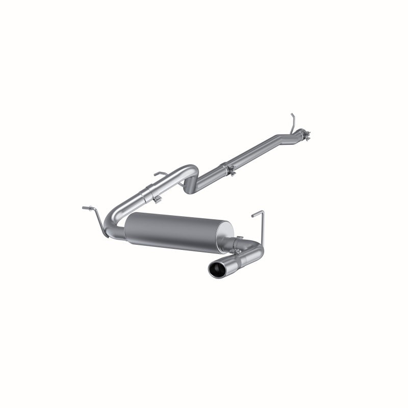 MBRP 12 Jeep Wrangler/Rubicon 3.6L Cat Back Alum Exhaust