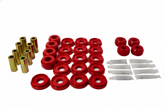 Energy Suspension for 10-24 4Runner Rear Control Arm Bushing Set - Red 8.3148R