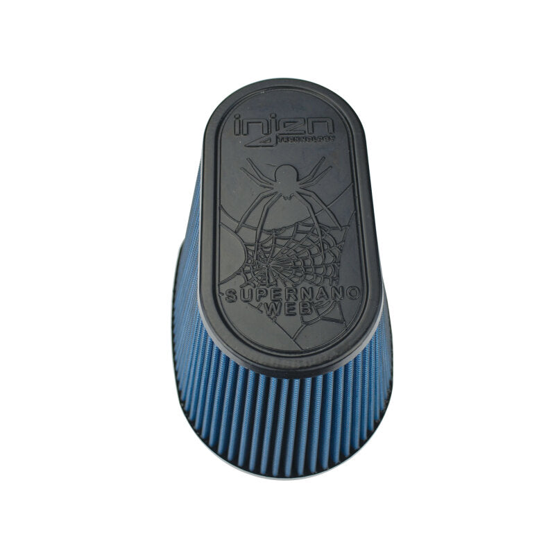 Injen AMSOIL Ea Nanofiber Dry Air Filter - 8 1/2 Oval Filter 9 1/2 Base / 6 1/4 Tall / 8 Top - #X-1023-BB