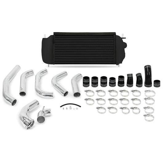 Mishimoto 15-16 Ford F-150 EcoBoost 3.5L Black Performance Intercooler Kit w/ Polished Pipes - #MMINT-F35T-15KPBK