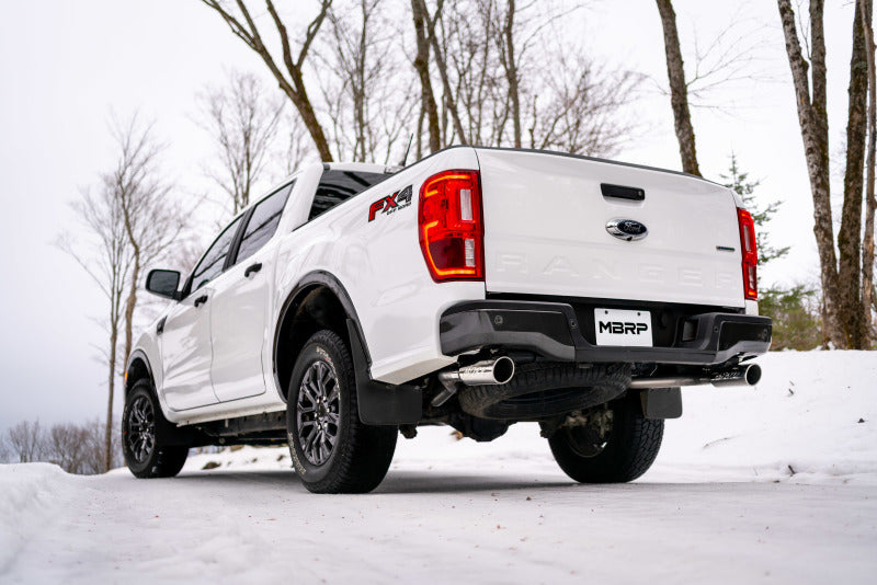 MBRP 19-20 Ford Ranger 2.3L 3in Black Coated Cat Back Exhaust