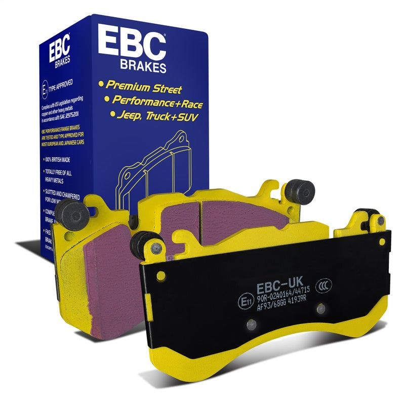 EBC 12+ Maserati Quattroporte 3.8 Twin Turbo Yellowstuff Front Brake Pads DP41939R