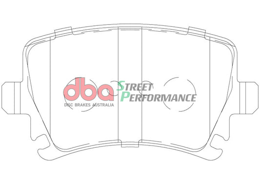 DBA 06-09 Audi A3 Rear SP Performance Brake Pads
