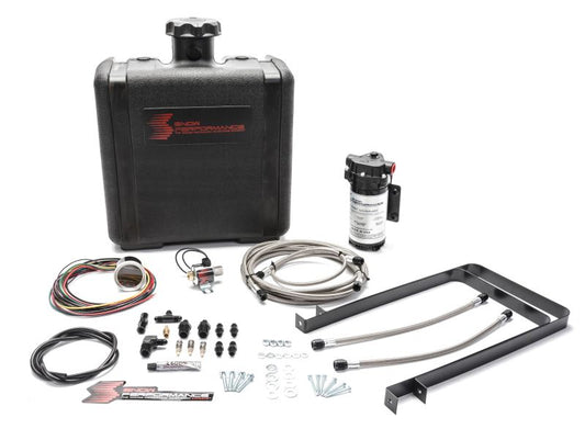 Snow Performance SNO-400-BRD for Cummins Stage 2 Boost Cooler Water Injection Kit (SS Braided Line & 4AN Fittings)