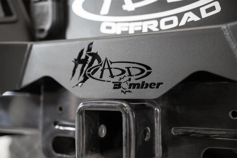 Addictive Desert Designs for 17-20 Ford Super Duty Bomber HD Rear Bumper w/ Mounts Cube Lights