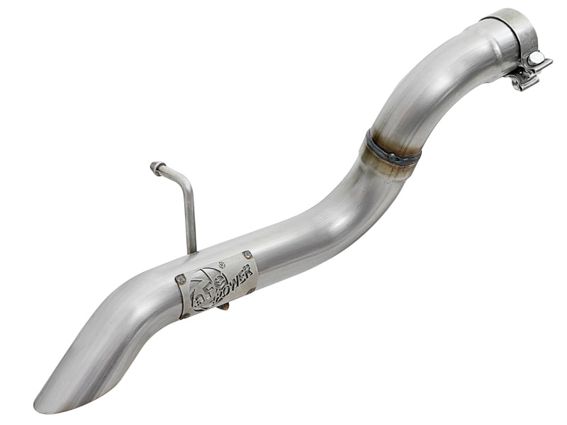 aFe MACH Force-Xp Axle-Back Exhaust System w/No Tip 18-20 Jeep Wrangler L4-2.0T / V6-3.6L - #49-48070-1