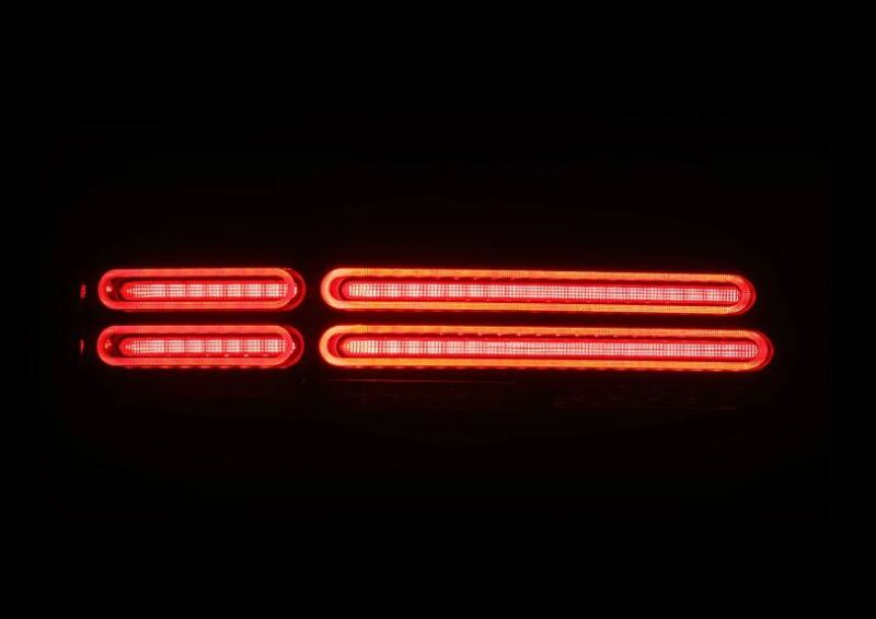 AlphaRex 691022 23-25 Nissan Z Nova-Series Quad-Loop Style Prismatic LED Tail Lights - Alpha Black